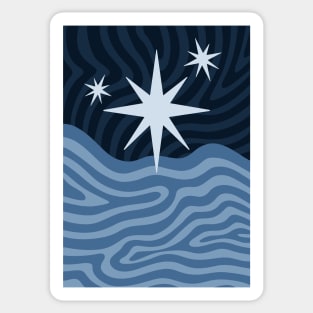 Stars And Sea Sticker